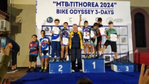 ΜΕ ΠΟΛΛΑ ΜΕΤΑΛΛΙΑ Ο ΣΥ.Φ.Α.ΓΕΡΑΚΑ ΣΤΟΝ ΑΓΩΝΑ ''MTB ΚΑΤΩ ΤΙΘΟΡΕΑ 2024''